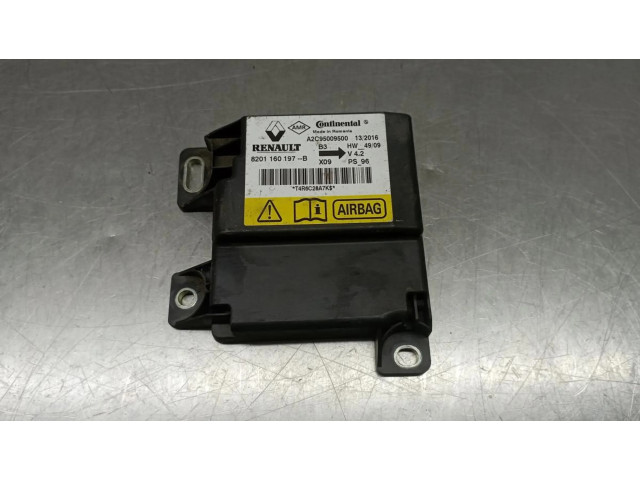 Блок подушек безопасности 8201160197B   Renault Twizy