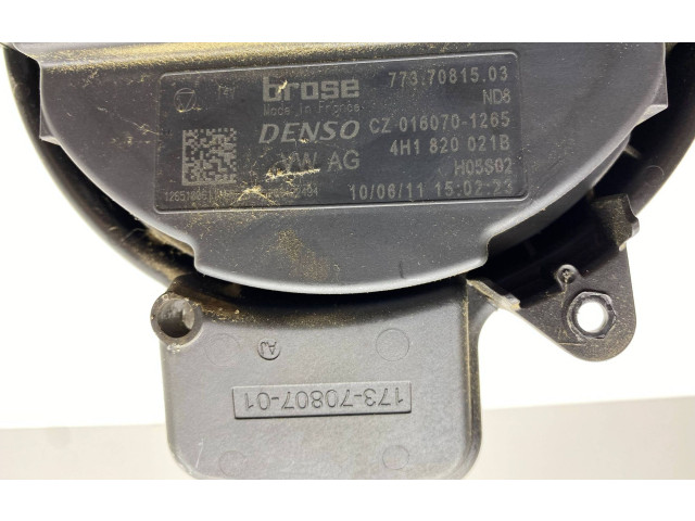 Вентилятор печки    4H1820021B, CZ016070-1265   Audi A7 S7 4G