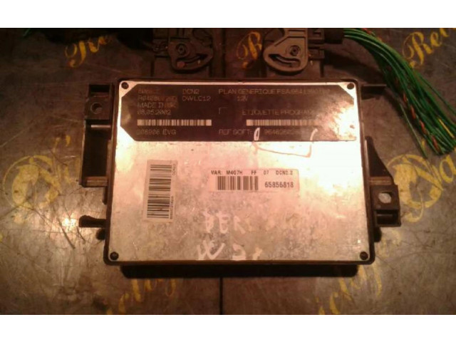 Řídící jednotka 9646260280   Citroen Berlingo 