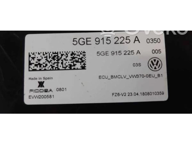 Блок управления 5GE915225A, EVW200581 Volkswagen e-Golf