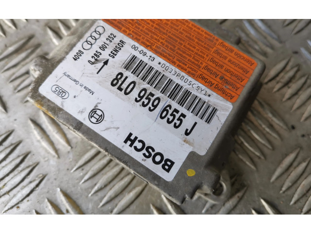 Блок подушек безопасности 8L0959655J, 0285001352   Audi A3 S3 8L