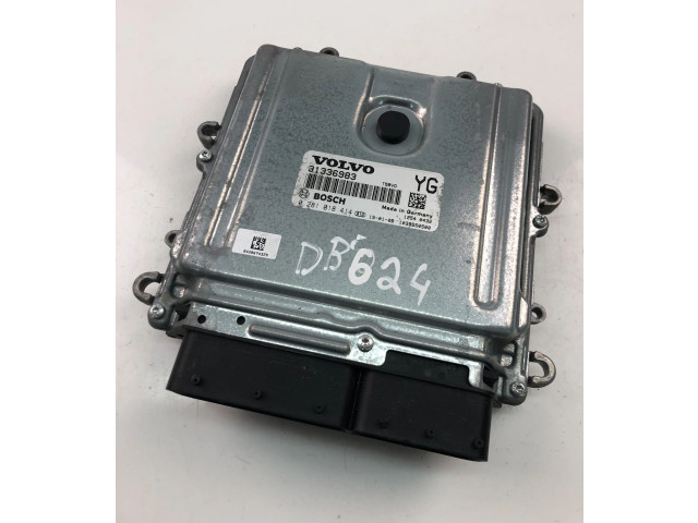 Блок управления двигателем Блок управления 31336983, 0281018414   Volvo V70