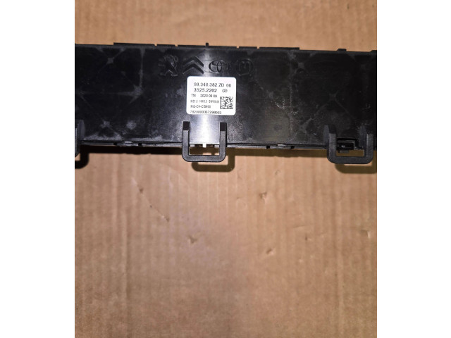 Блок управления климат-контролем 98340382ZD, 35252202 Citroen Berlingo