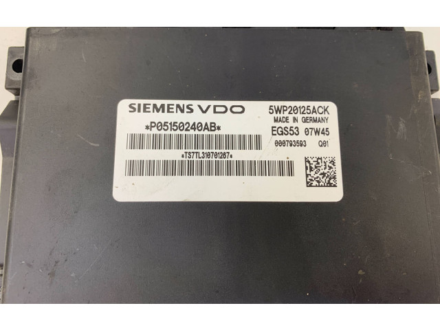 Блок управления коробкой передач p05150240ab   Chrysler 300 - 300C