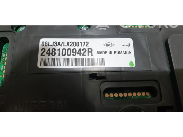 Панель приборов 248100942R, 0000009009   Renault Clio V       