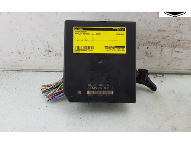 Pojistková skříňka 284B60168R, 284B60168R Renault Megane III 2013