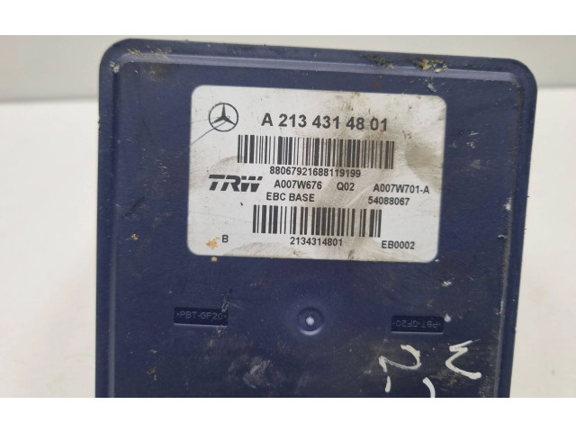 Jednotka ABS A2134314801, 2134314801 Mrcedes-Benz E W213 2019