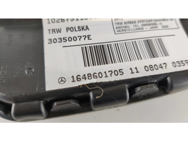 Подушка безопасности в сиденье 1648601705, 1026751160219 Mercedes-Benz ML W164