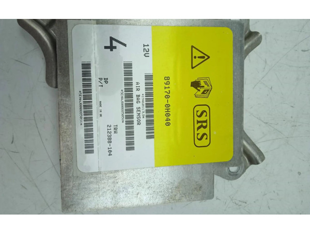 Блок подушек безопасности 212388104, CENTRALITAAIRBAG   Citroen C1