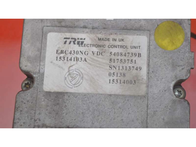 Jednotka ABS 51753751, 51753751 Fiat Croma 2005