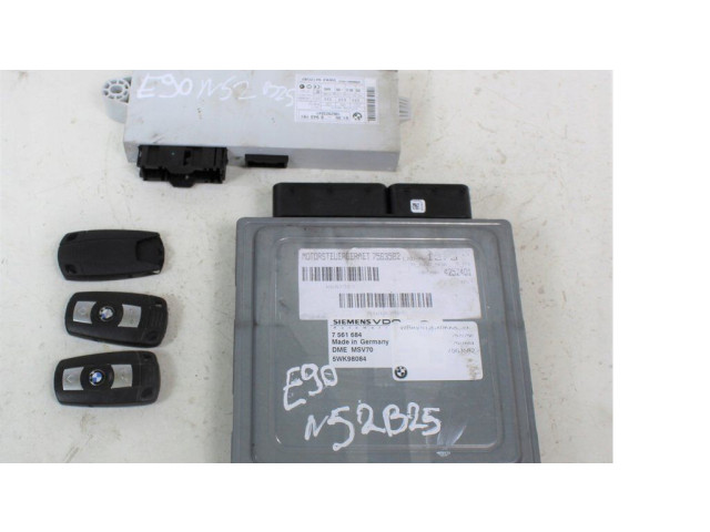 Комплект блоков управления 7561684   BMW 3 E90 E91