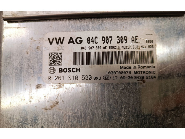 Блок управления двигателя 04C907309AE, 0261S10530 Skoda Fabia Mk3 (NJ)