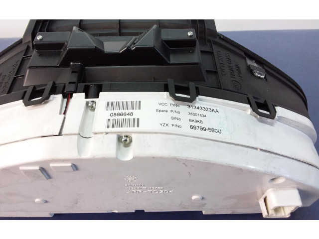 Панель приборов 31343323AA, 31343323AA Volvo S60