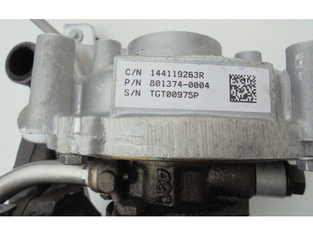 Turbodmychadlo Турбина 144119263R Nissan Micra K14