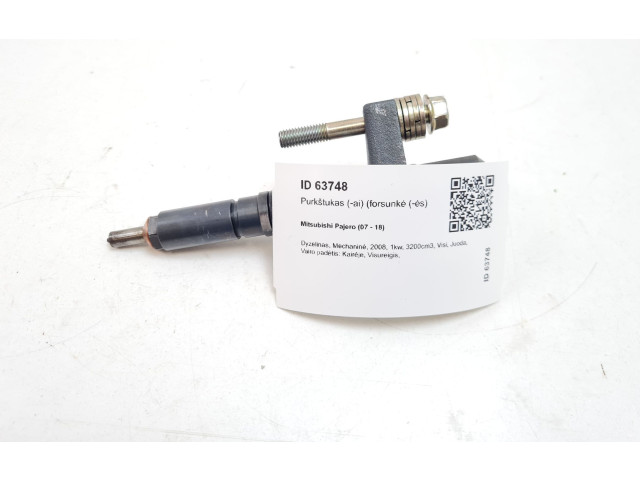 Vstřikovač 484410 Mitsubishi Pajero 4M41