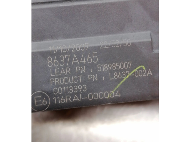 Блок предохранителей 8637A465, 518985007 Mitsubishi Lancer X