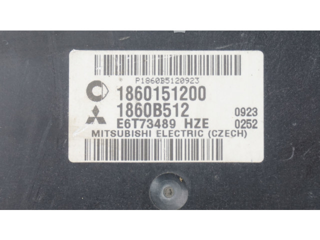 Блок управления двигателя 1860151200, 1860B512 Mitsubishi Colt CZ3
