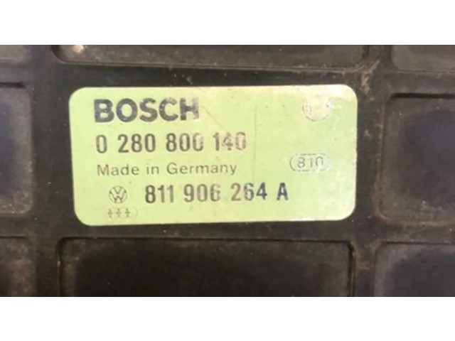 Блок управления двигателя 0280800140, 811906264A Audi 80 90 B3