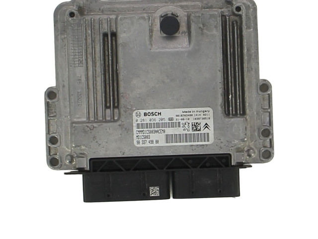 Блок управления двигателя 1680807380   Peugeot Partner III