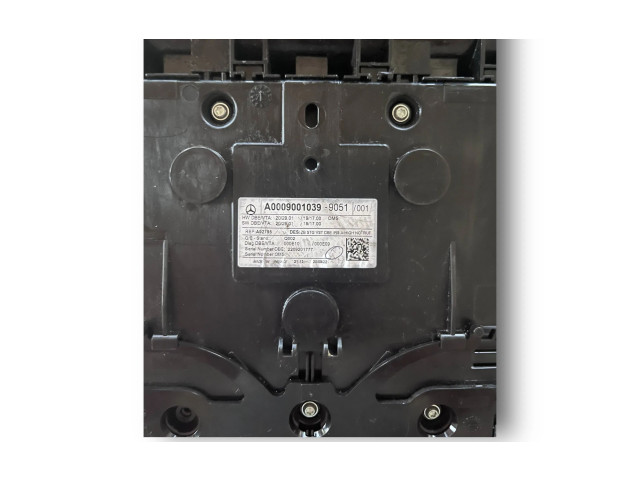 Блок комфорта NR205, A0009001039   Mercedes-Benz GLB x247   