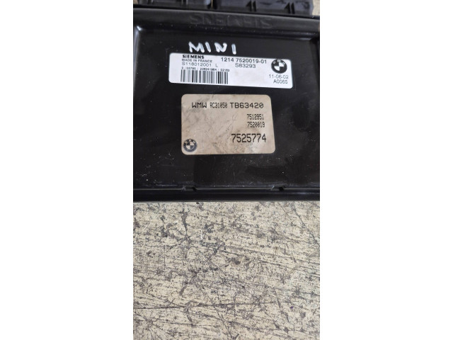 Řídící jednotka S118012001L, 7525774 Mini One - Cooper R50 - 53 2001