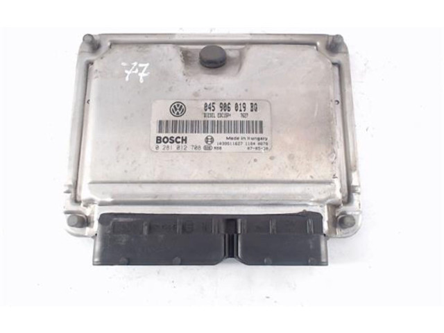 Блок управления (045906019BQ), (0281012708)   Seat Ibiza III (6L)
