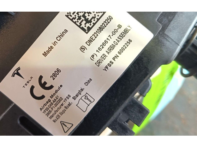 Подушка безопасности водителя 162661700B, 1508347CNC Tesla Model S