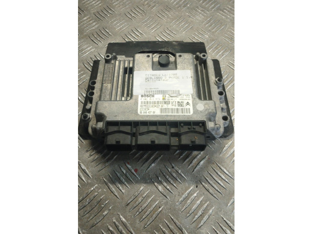 Блок управления двигателя 9664843780 Citroen Berlingo