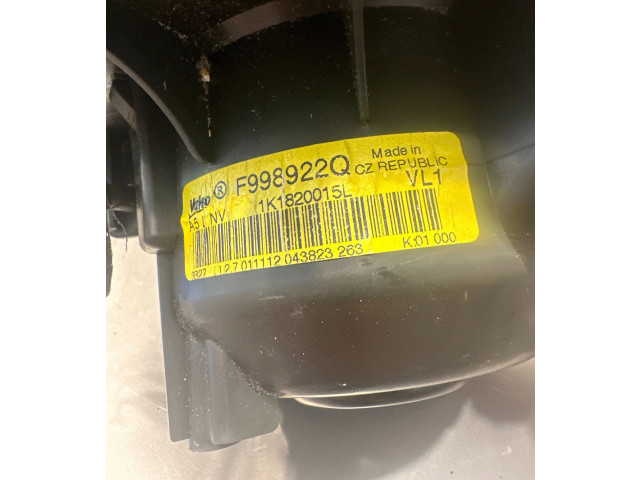 Вентилятор печки    1K1820015L, F998922Q   Volkswagen Touran I
