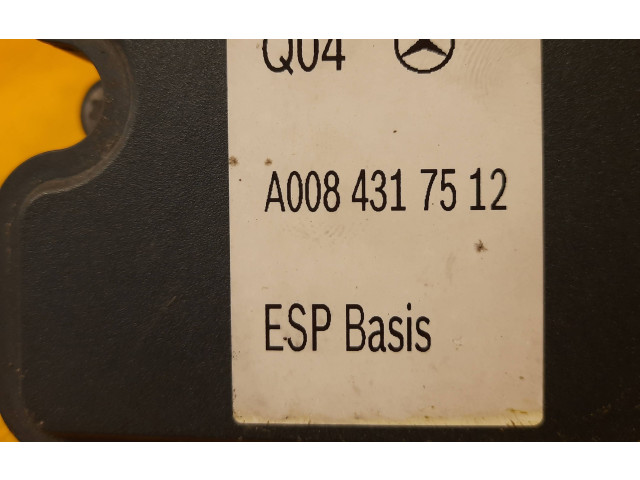 Jednotka ABS 0084317512, A0084317512 Mercedes-Benz A W176 2012