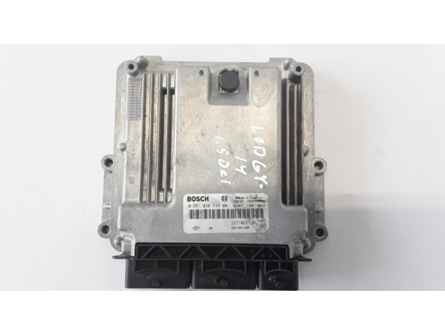 Блок управления двигателя 237102213R   Dacia Lodgy