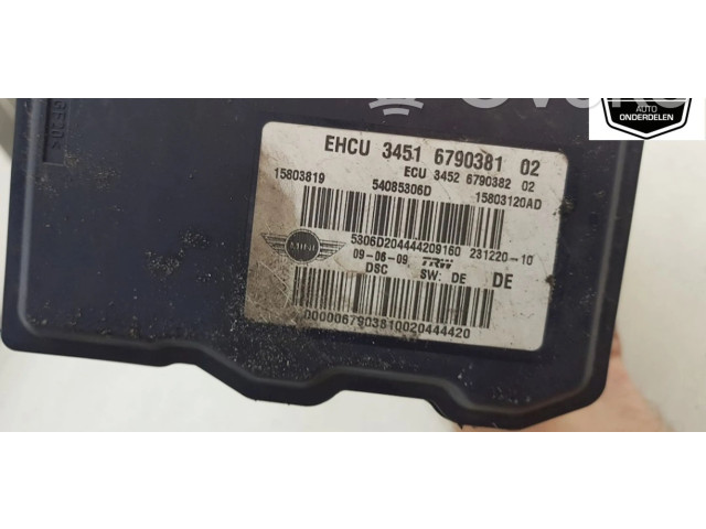 Блок АБС 34516798847, 34516790381 Mini One - Cooper Coupe R56 2005 - 2014 года