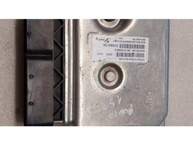 Řídící jednotka 51880758, BC0103668A Fiat Punto Evo 2011