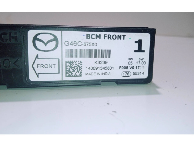 Pojistková skříňka Řídící jednotka BSM G46C675X0, 140091345801 Mazda 6 2015