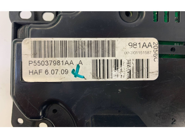 Блок управления климат-контролем P55037981AA, 000901151587 Jeep Grand Cherokee (WK)