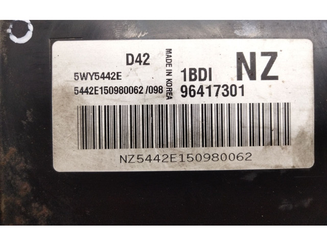 Блок управления двигателя 96417301   Chevrolet Matiz