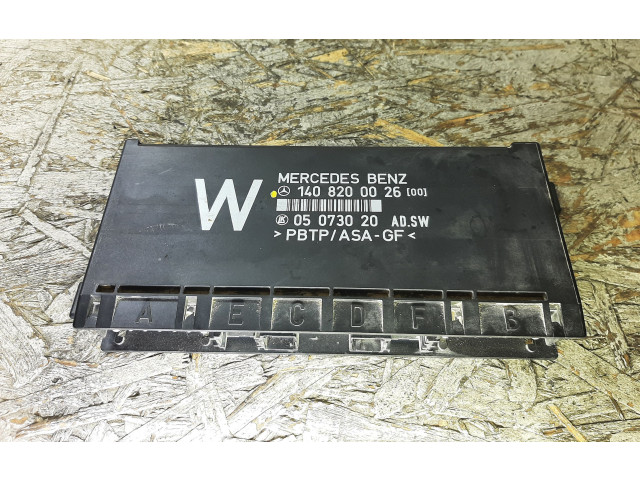 Блок комфорта 1408200026, 05073000 Mercedes-Benz S W140