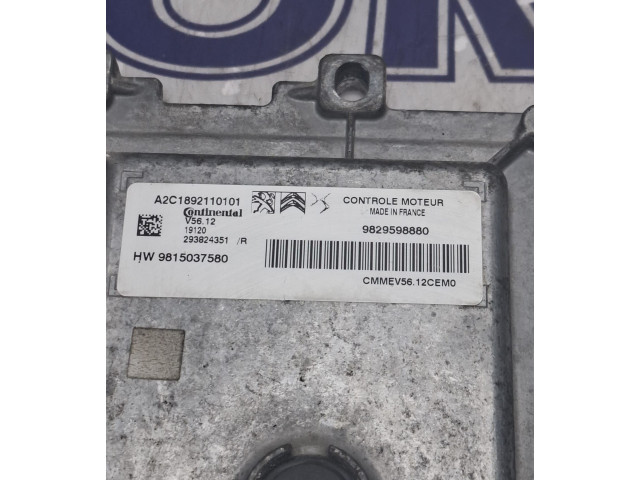 Рулевая рейка  Блок управления двигателя 9829598880   Citroen C-Elysée 2012 -  года