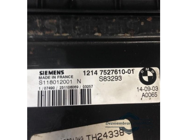 Блок управления двигателем Блок управления 12147527610-01, A0065 Mini Cooper Hatch Hardtop