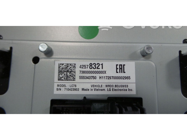 Дисплей 42578321 Vauxhall Astra K