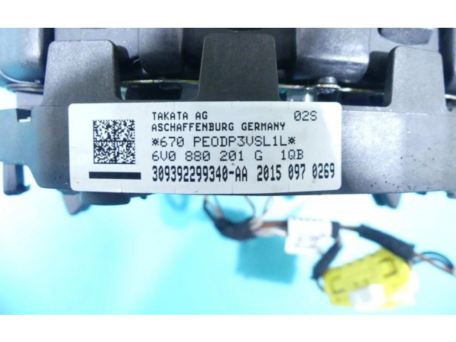 Подушка безопасности водителя 6V0880201G, IMPRK1336041   Skoda Fabia Mk3 (NJ)