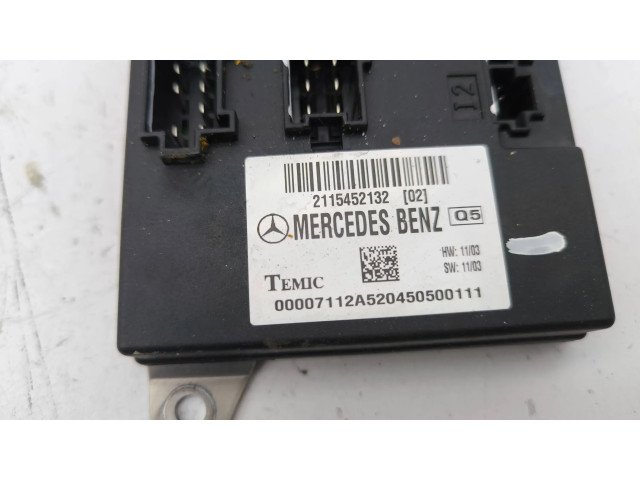 Блок комфорта 2115452132   Mercedes-Benz E W211   