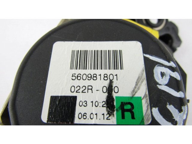 Задний ремень безопасности