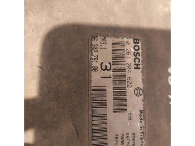 Řídící jednotka 0261204622, CENTRALITAMOTORUCE Peugeot 106