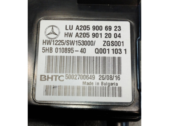 Модуль блока управления кондиционером A2059006923, 5HB01089540   Mercedes-Benz GLC X253 C253