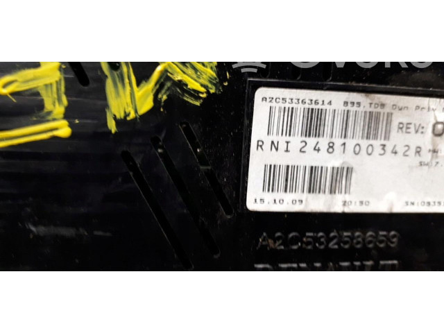Přístrojová deska Renault Megane III 2013 A2C53363614