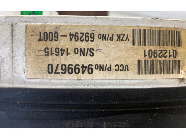 Панель приборов 9499670, 69294600T Volvo S80