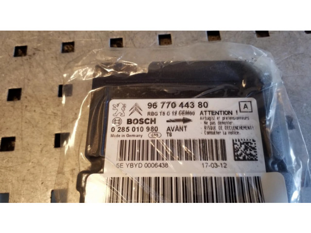 Блок подушек безопасности 9677044380   Peugeot 3008 I