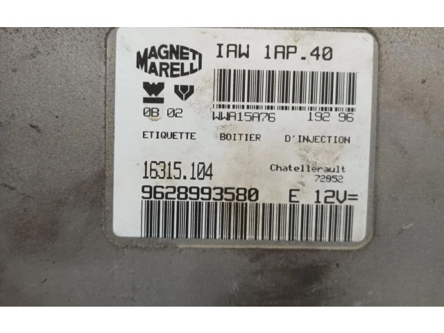 Řídící jednotka 9628993580   Citroen Berlingo 