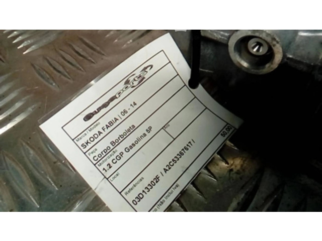 Топливная рампа 03D13302F, A2C53367617   Skoda Fabia Mk2 (5J)  